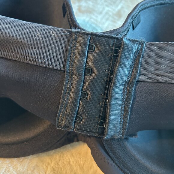 Bali Bra Smoothing Underwire 8-Way Convertible Black 36D Strapless - Picture 5 of 9